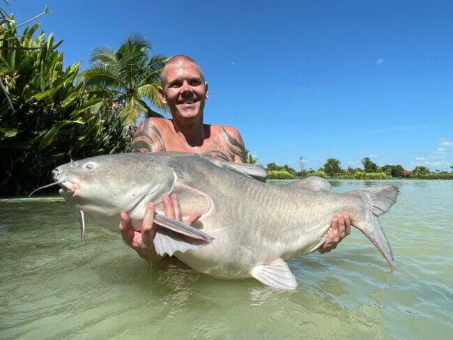 Salween Rita Catfish fishing thailand