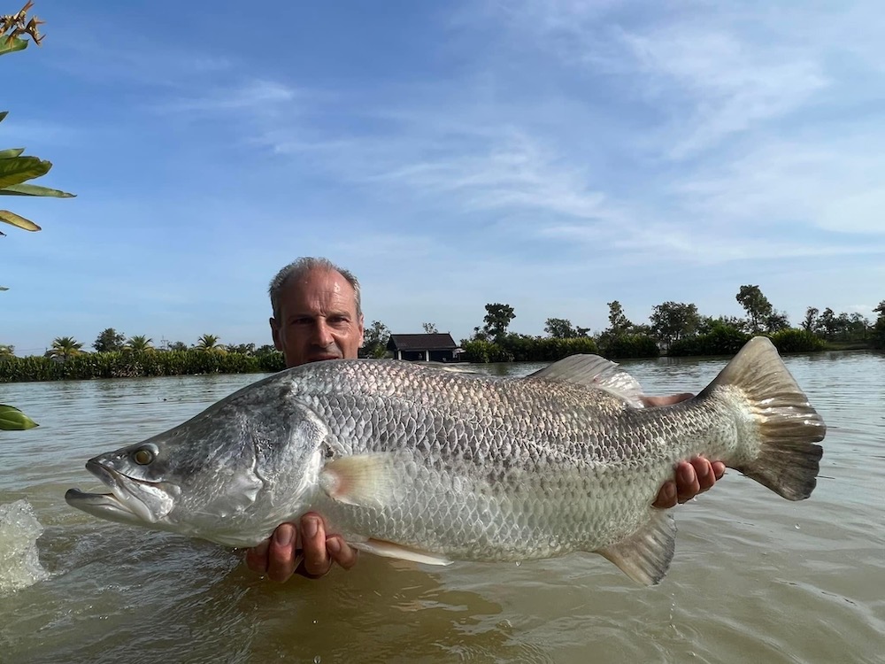 barramundi fishing in thailand