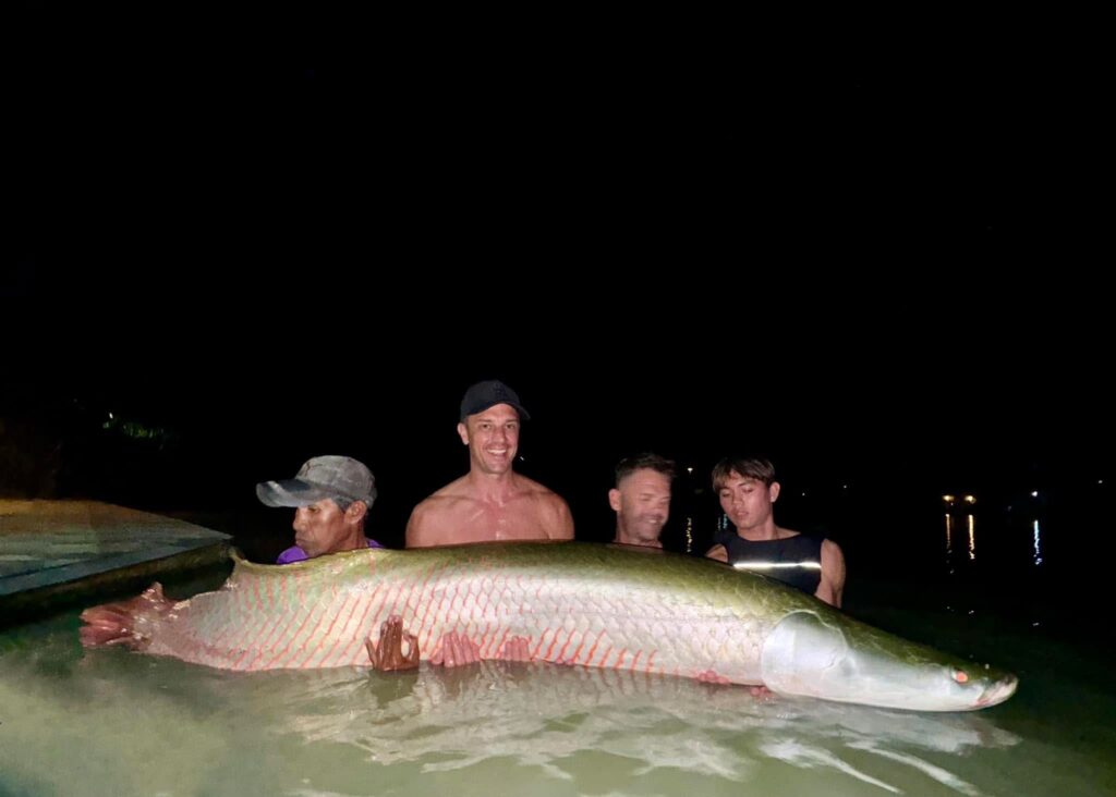 Arapaima fishing thailand